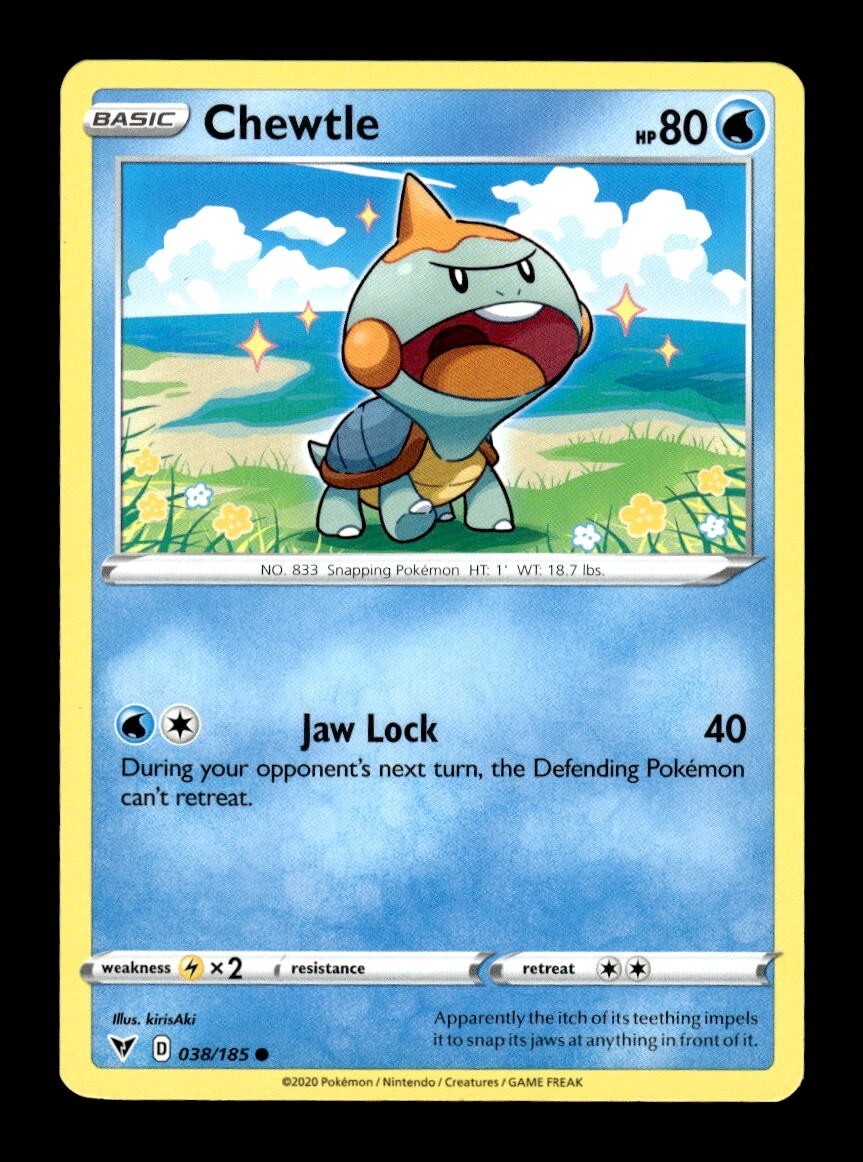 Pokemon Vivid Voltage CHEWTLE 038/185 | eBay