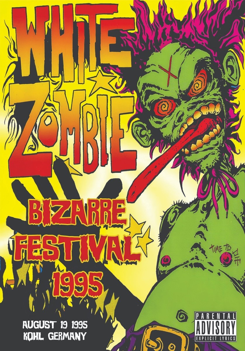 WHITE ZOMBIE CONCERT POSTER QUALITY PHOTO PAPER/CANVAS R361 | eBay