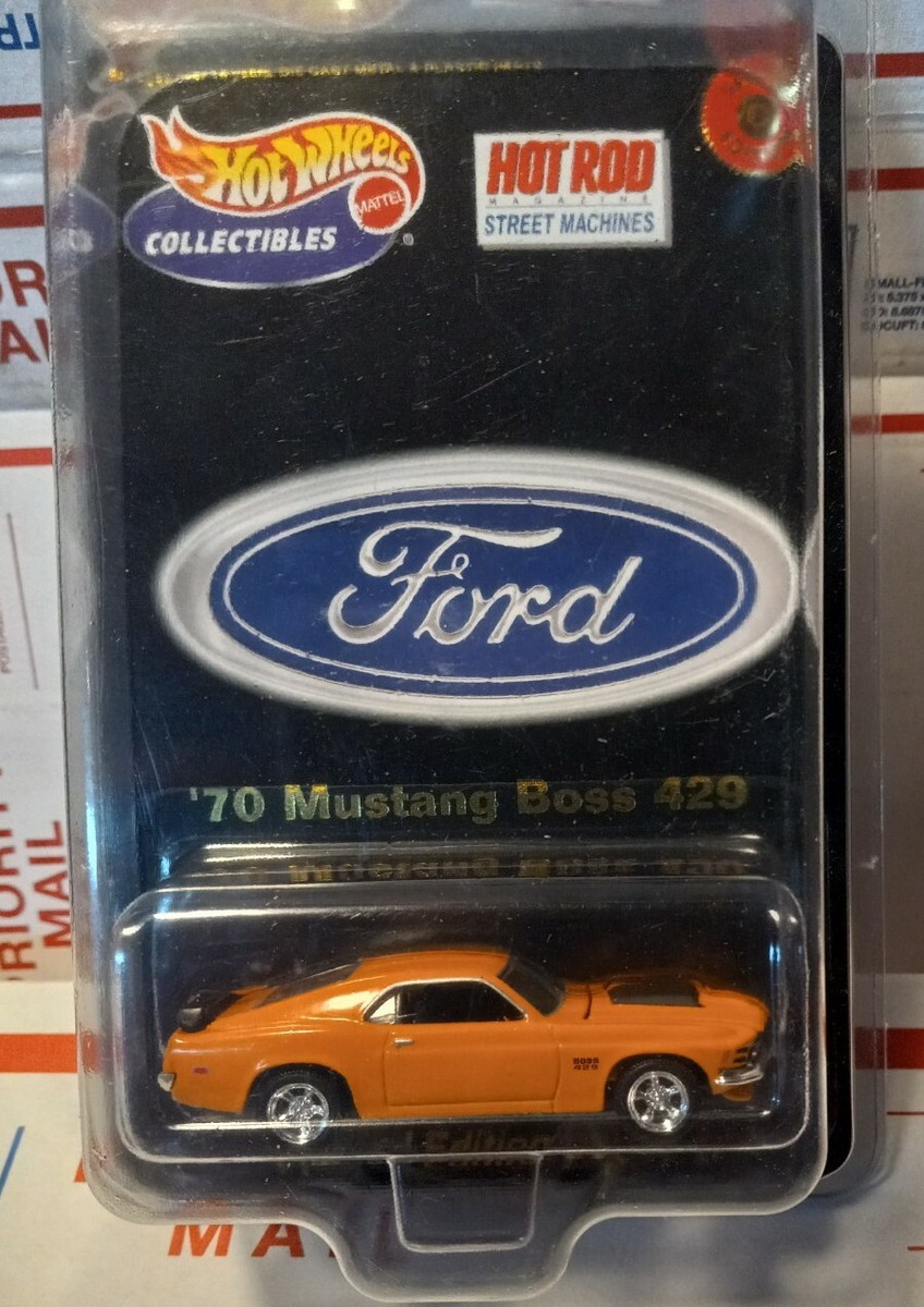 HOTWHEELS 70 MUSTANG BOSS 429* HOT ROD MAGAZINE STREET MACHINES