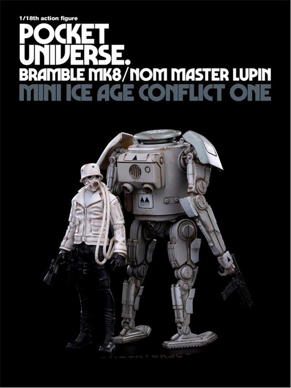 UNDERVERSE POCKETUNIVERSE BRAMBLE MK8 + NOM MASTER LUPIN 1/18th