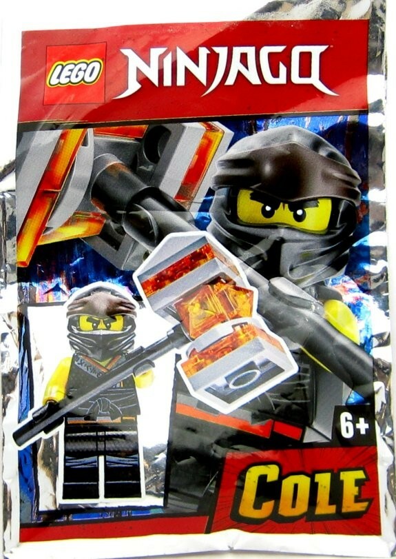 LEGO 891953 NinjaGo Cole Foil Pack #6 | eBay