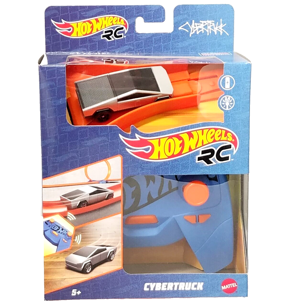 Hot Wheels RC Tesla Cybertruck 1:64 Scale Vehicle Kids Toys Cars