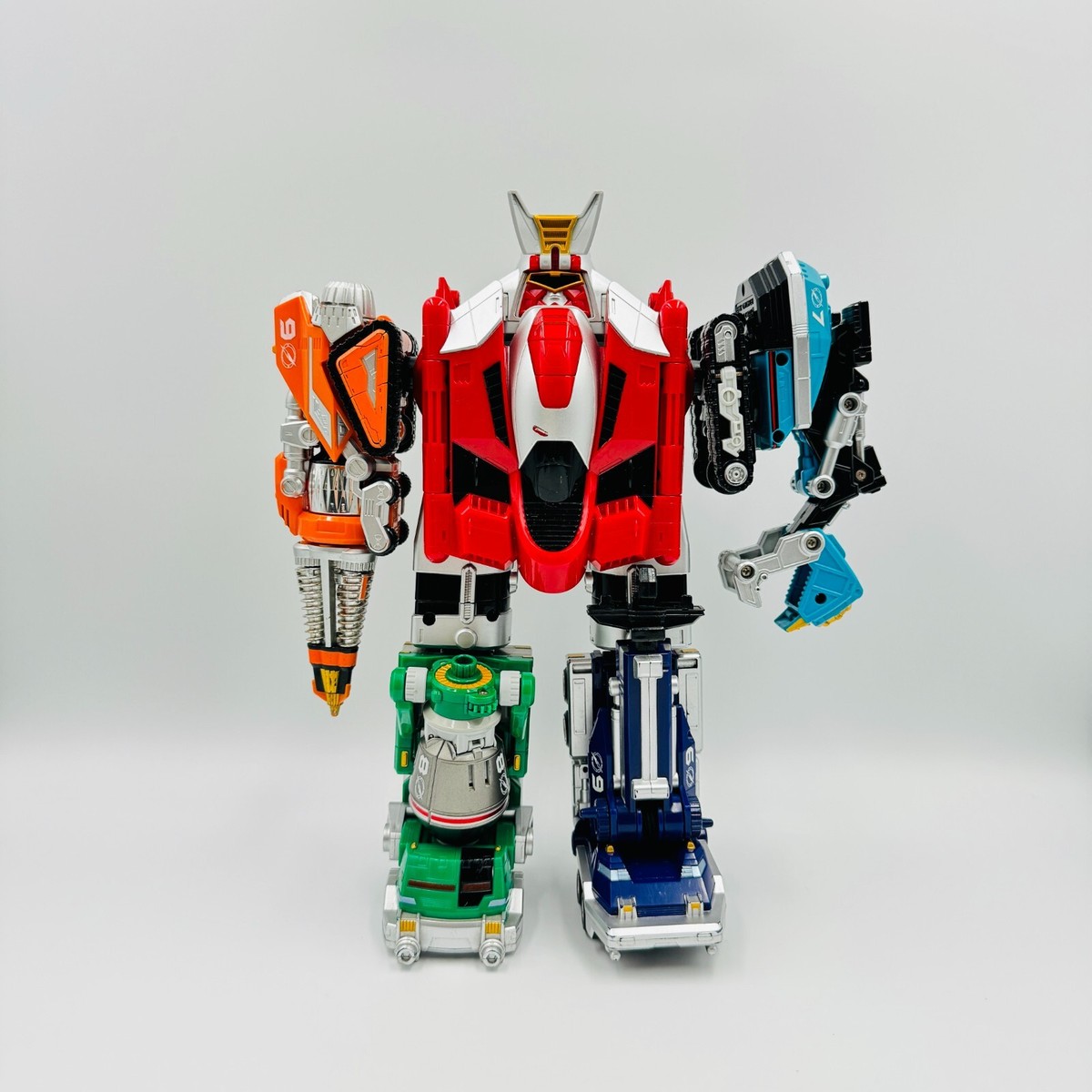 Bandai Power Rangers Overdrive Boukenger DX Daitanken Megazord | eBay