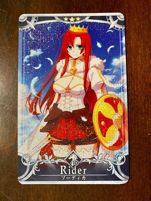 Fate Grand Order FGO Arcade Card Rider Boudica Third Ascension