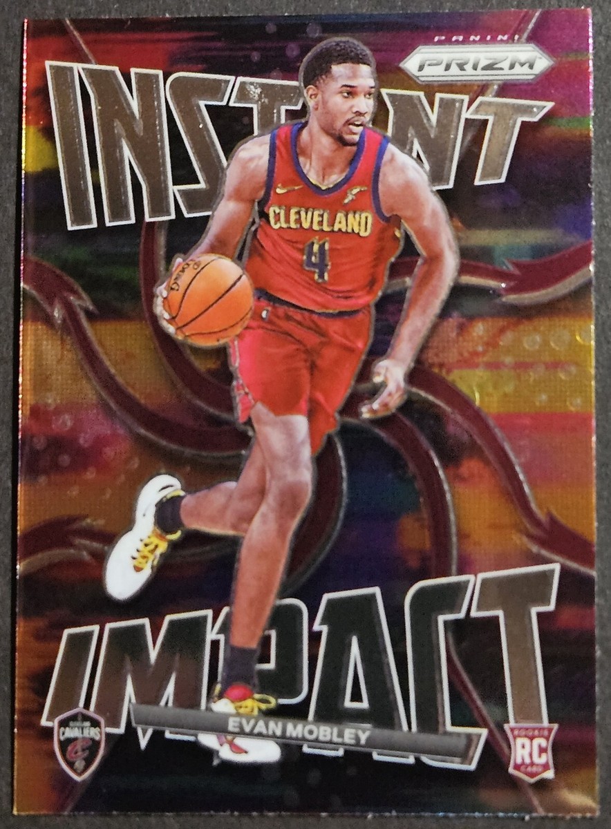 2021-22 Panini Prizm Instant Impact #10 Evan Mobley RC Cleveland