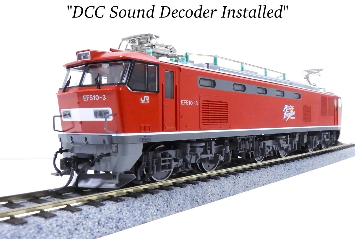 HO Gauge Kato JR Freight EF510-0 Electric Locomotive #3 Red