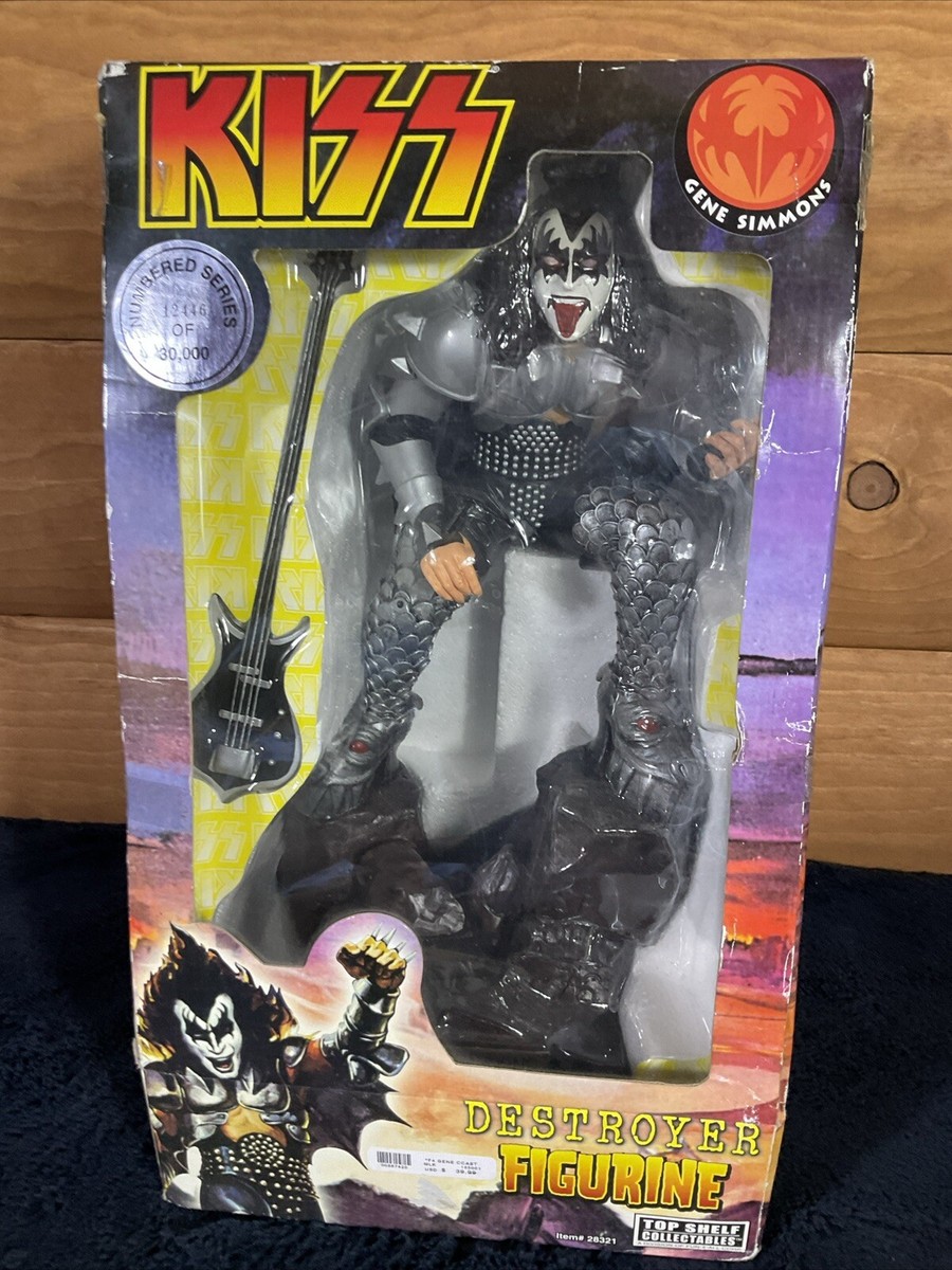 2002 KISS Demon Gene Simmons Destroyer Figurine. Statue Limited