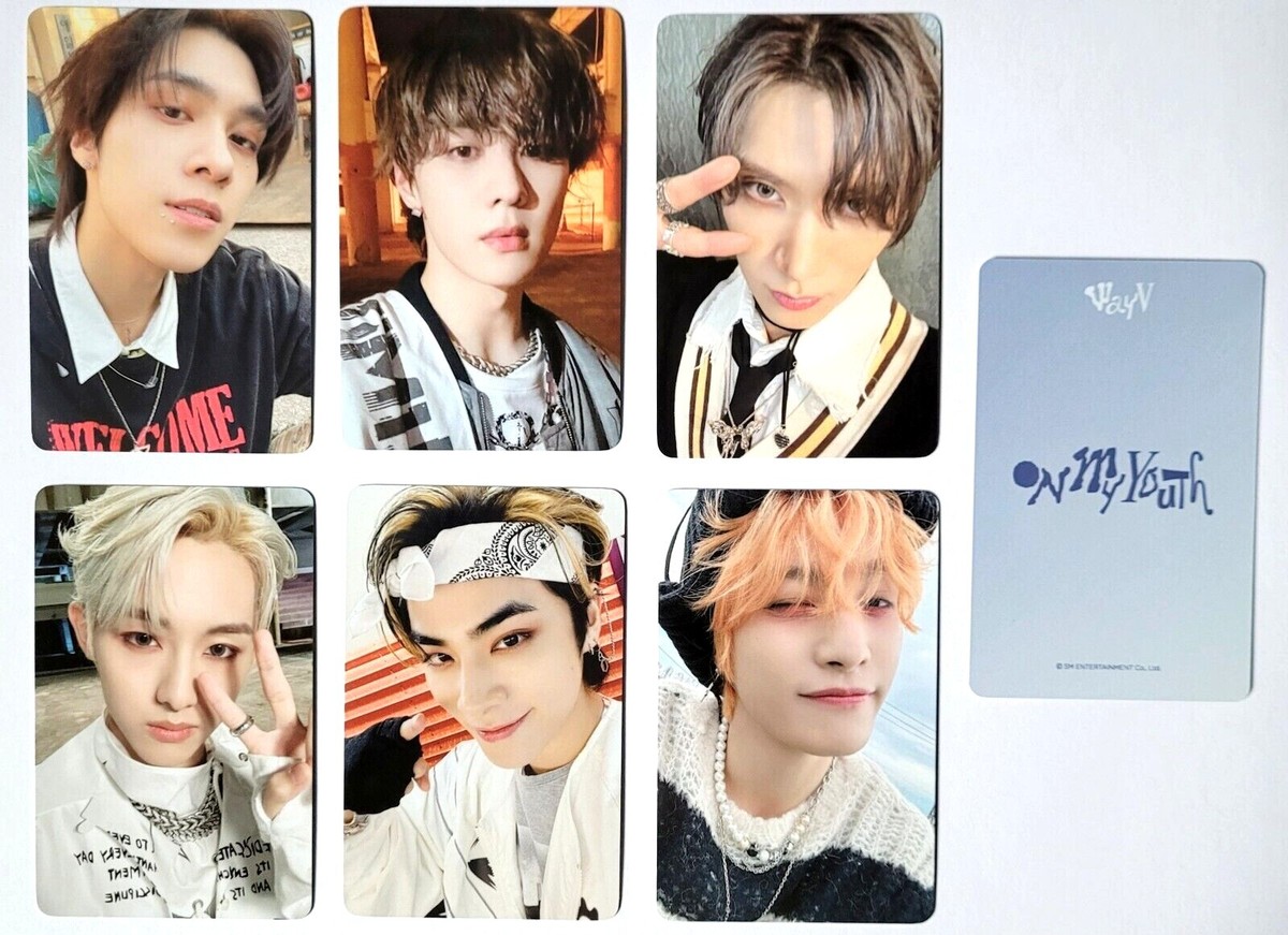 WAYV ON MY YOUTH PHOTOCARD -APPLE -EVERLINE -KTOWN -SM -SOUND