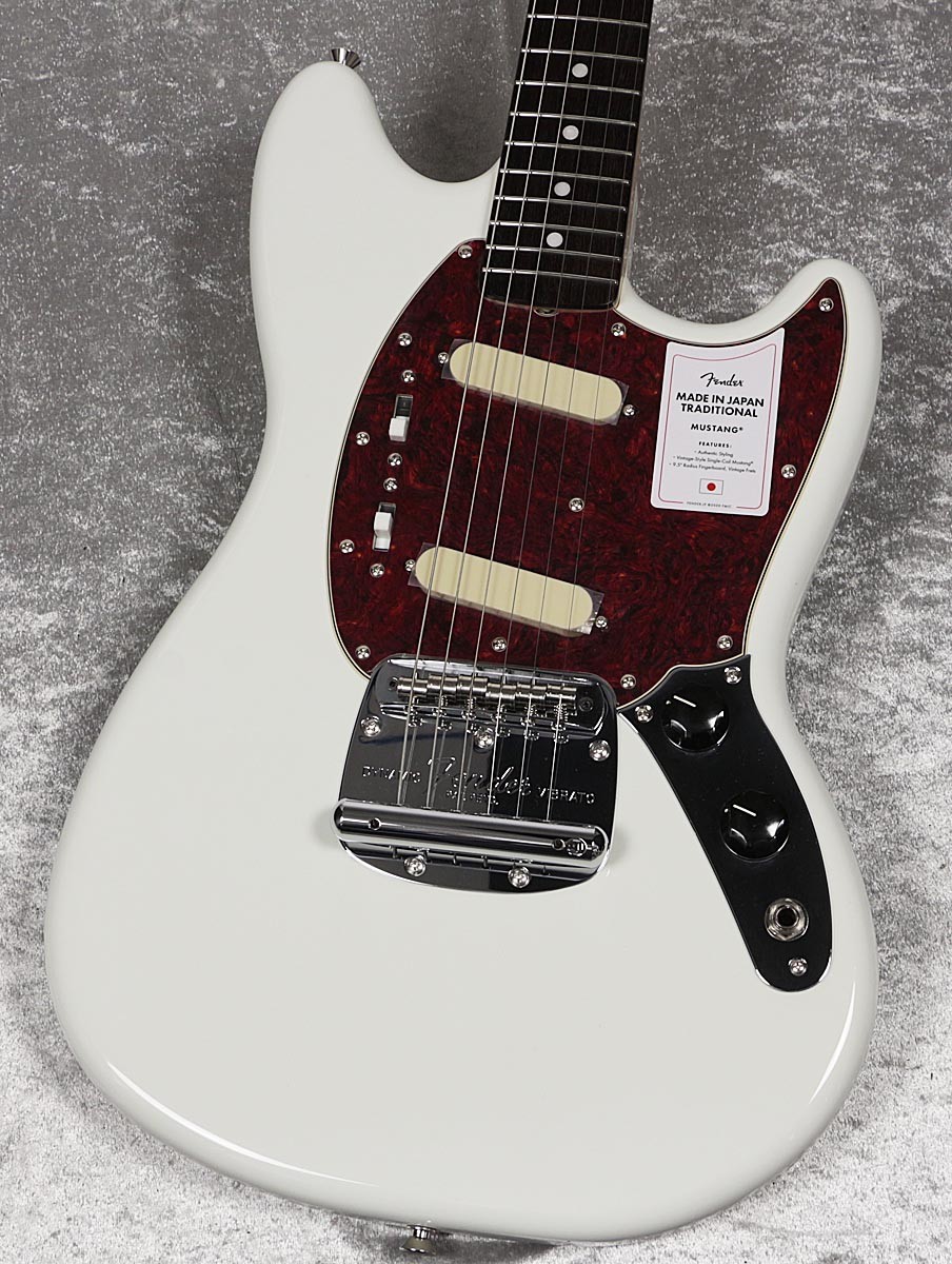Fender Made in Japan Traditional 60s Mustang Olympic White with