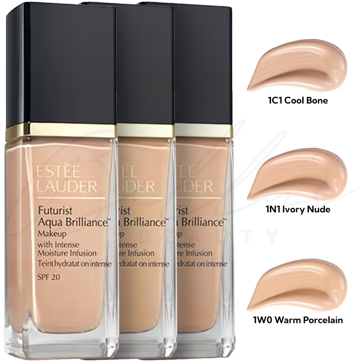 ESTEE LAUDER Futurist Aqua Brilliance SPF20 Makeup Foundation 30ml
