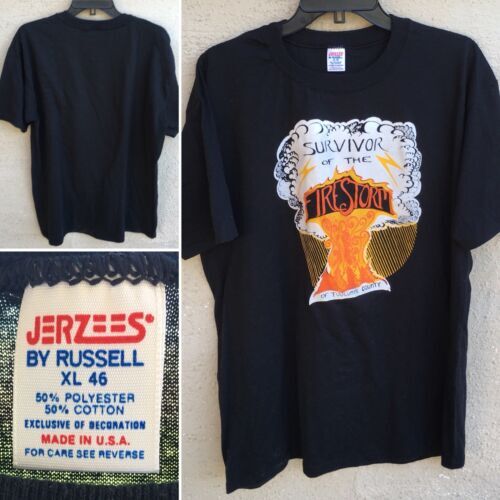 90s Vintage Tee The Genesis 1992 Tour JERZEES XL Short Sleeve T