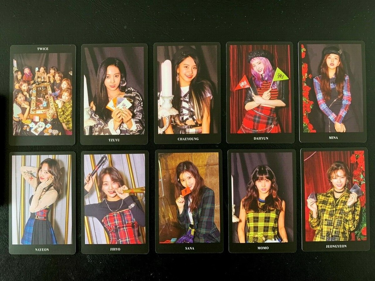 Twice 6th Mini Album YES or YES Pre-order benefit Photocard 10pcs