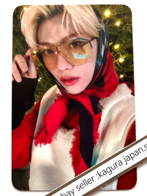 Stray Kids FELIX Christmas Evel subk Benefit Official Photocard