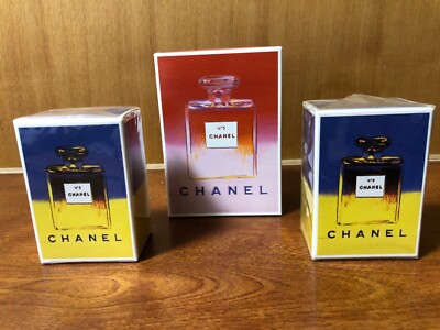 CHANEL No 5 Perfume Parfum Andy Warhol Limited Edition MINT and 1