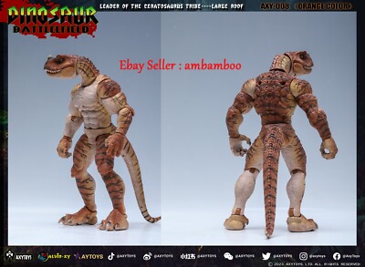 Axytoys Dinosaur Battlefield AXY-008 Orange Luxury Action Figures