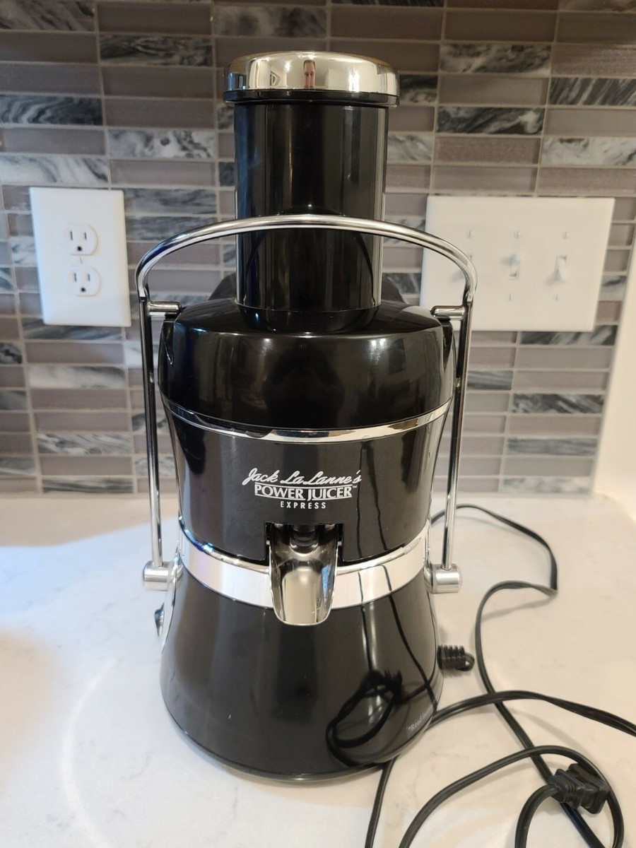 Jack LaLanne's Power Juicer Express MT-1020-I Black With Chrome