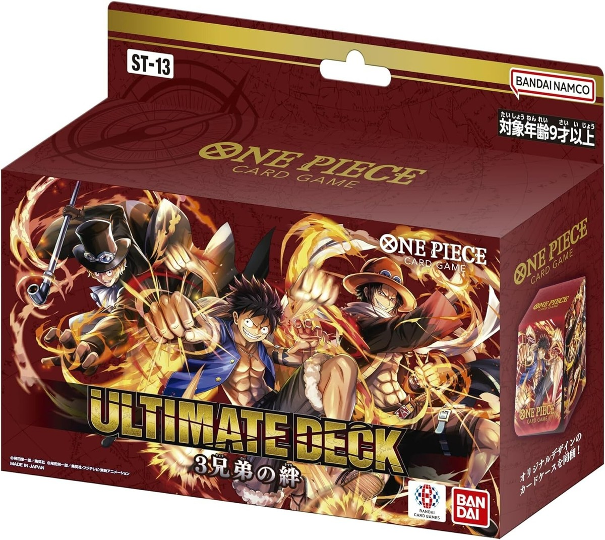ONE PIECE Card Game Starter Deck ST-13 Ultimate Deck The Three