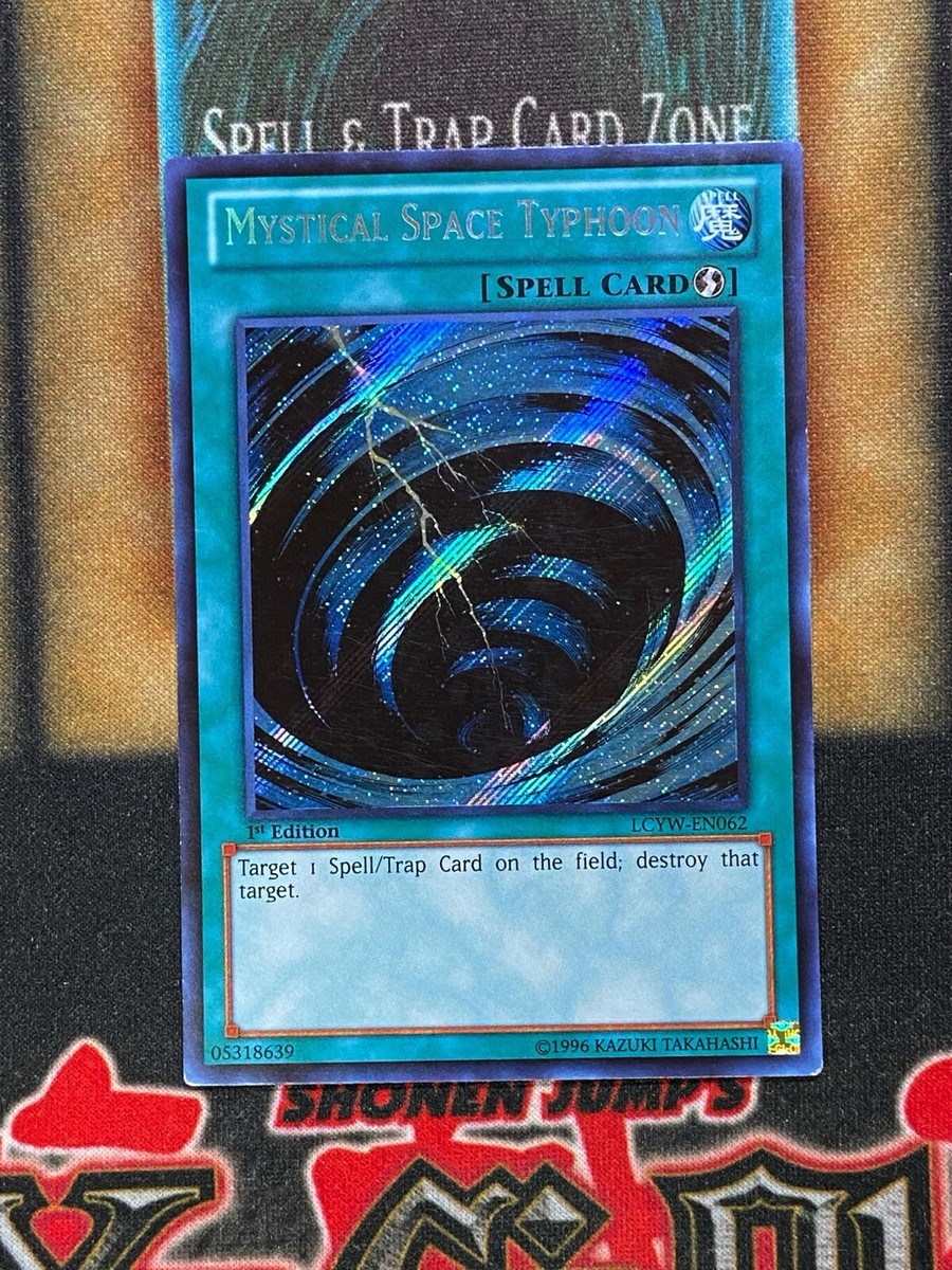 Yugioh Mystical Space Typhoon LCYW-EN062 Secret Rare 1st Ed NM | eBay
