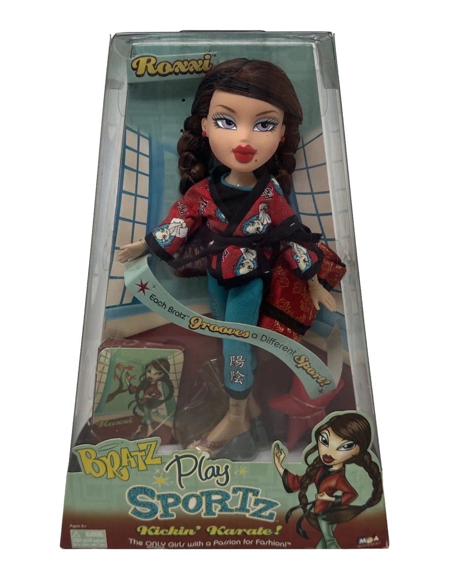 Bratz ROXXI Play Sportz KARATE 2005 MGA Fashion Doll HTF Retired