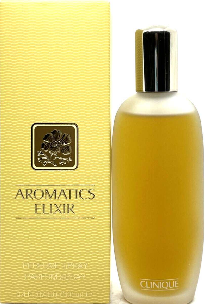 CLINIQUE AROMATICS ELIXIR PARFUM SPRAY FOR WOMEN 3.4 Oz / 100 ml