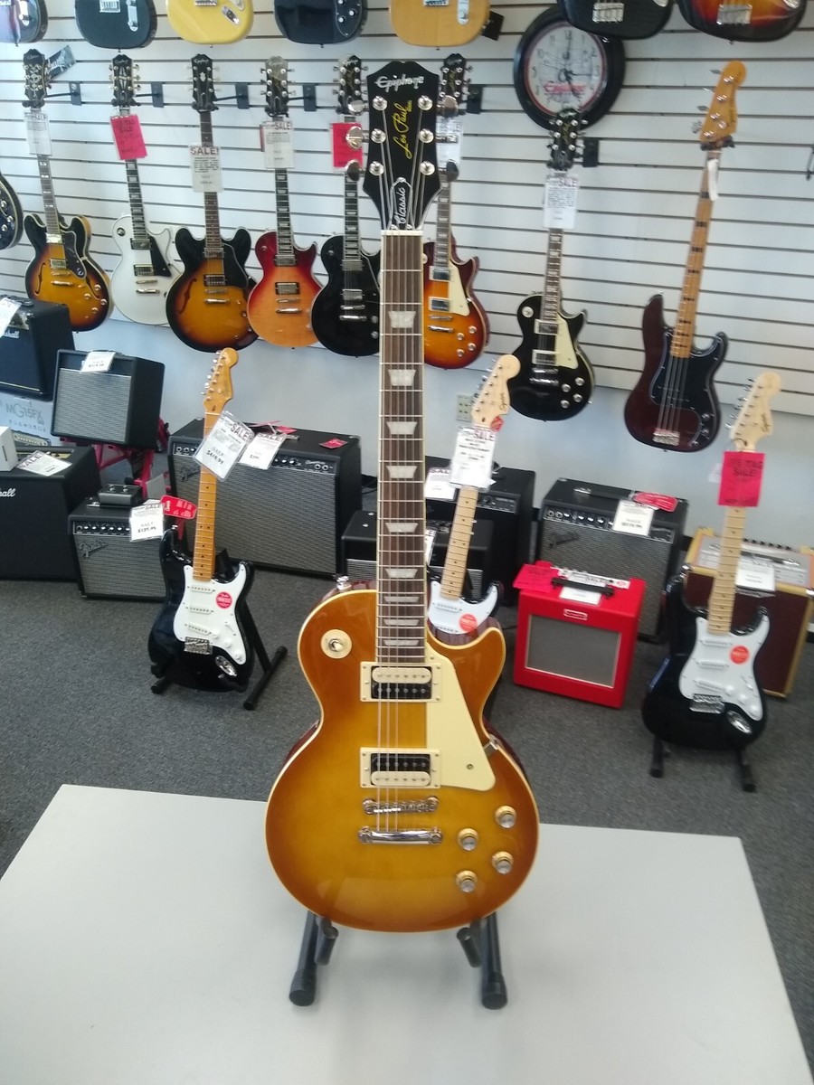 Epiphone Les Paul Honey Burst | eBay