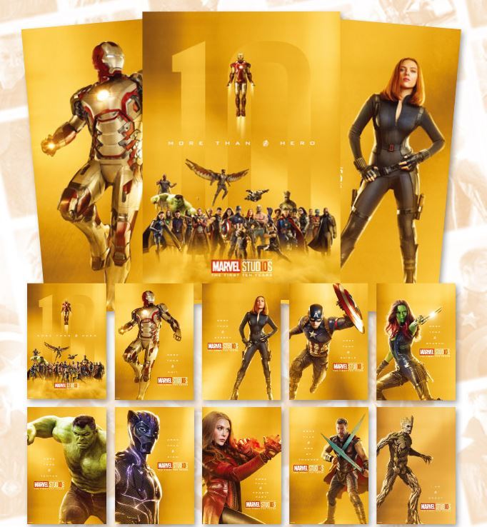 MARVEL STUDIOS THE FIRST TEN YEARS 衣装カード