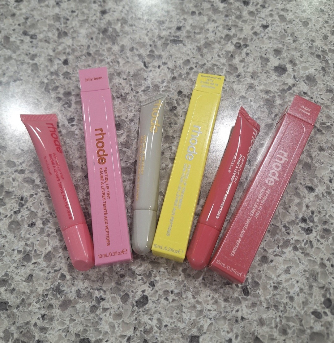 rhodeジェリービーンポーチとリップティントセット rhodeジェリー