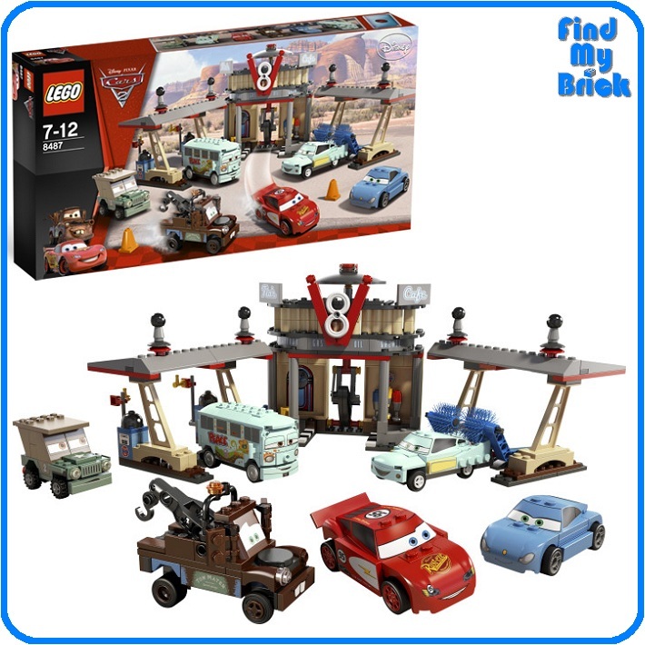 Lego 8487 Disney Pixar Cars 2 Flo's V8 Café - Sealed Brand NEW | eBay
