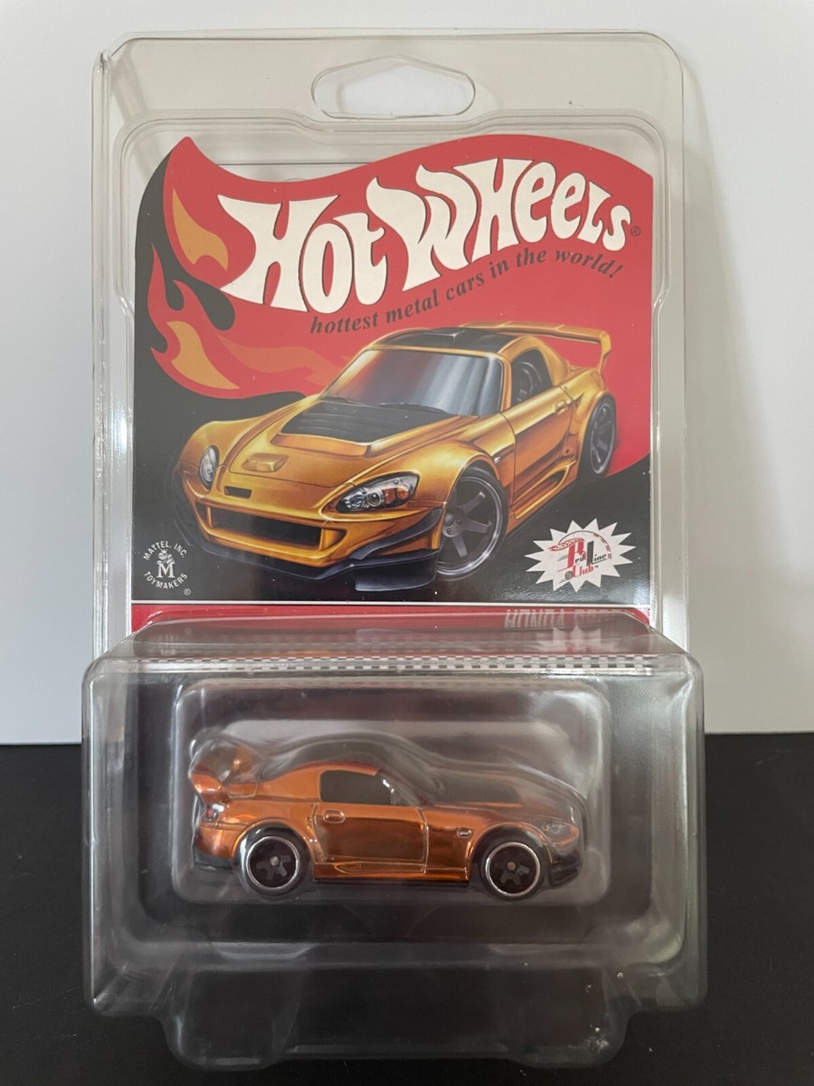 HOT WHEELS HONDA S2000 RLC REDLINE CLUB IMOLA ORANGE 1 OF 10K VHTF