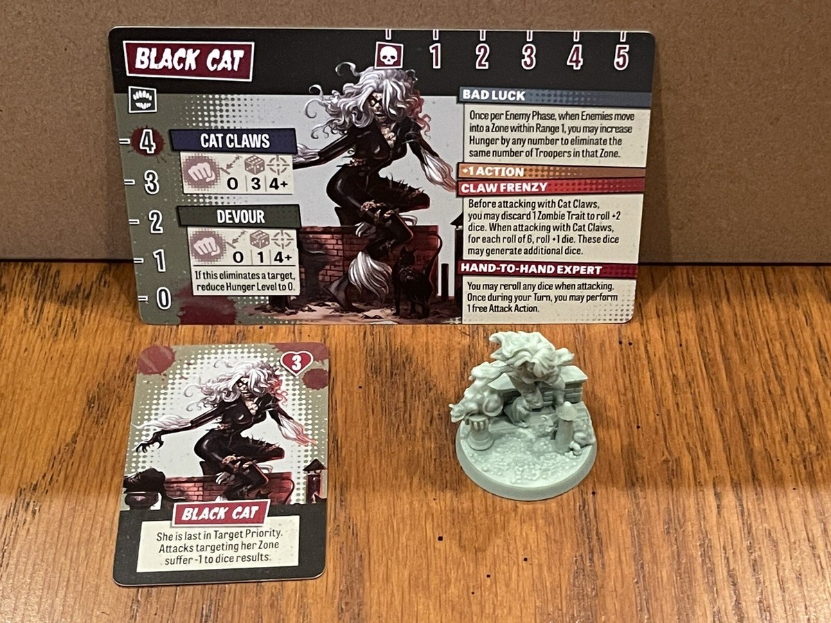 CMON MARVEL ZOMBIES BLACK CAT Zombie Stretch Goal Kickstarter