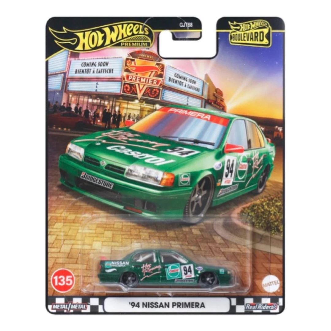 2025 Hot Wheels Premium Boulevard '94 Nissan Primera Diecast Car 1
