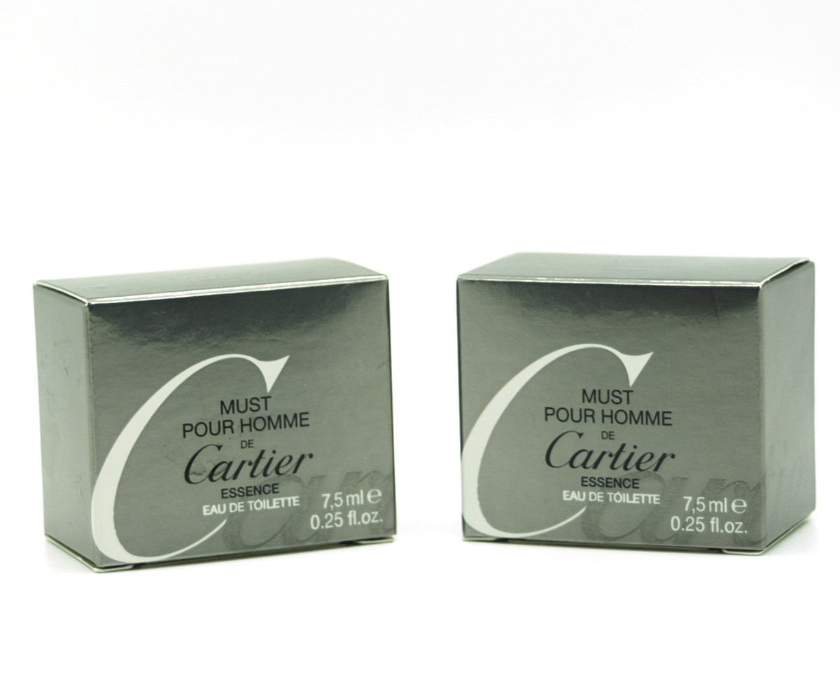 Must Pour Homme De Cartier Essence 7.5 ml 0.25 oz EDT Splash Mini