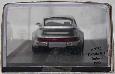 Porsche 911 (964) Turbo S 1992 Silver 1:43 Spark S2032 EXTREMELY