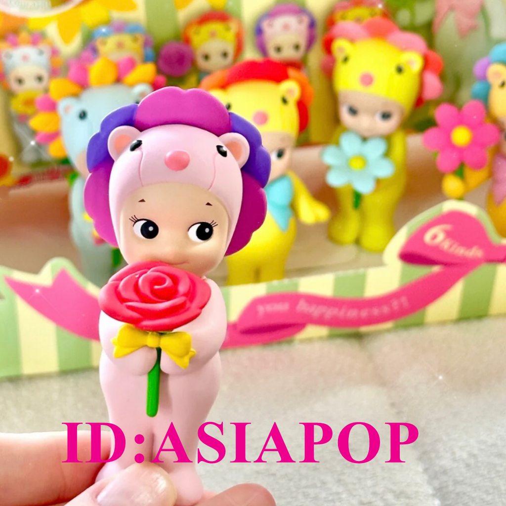 Authentic Sonny Angel Flower Gift Series mini figure Rose Lion