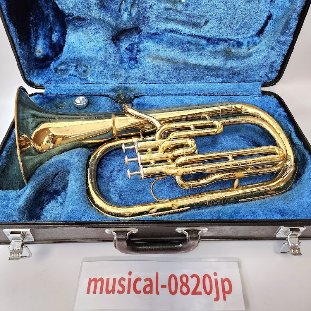 YAMAHA YAH-202 Alto Horn Mouthpeace Musical instrument Hard case