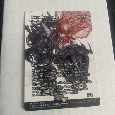 MTG Magic Final Fantasy Terra Branford Urza, Lord High Artificer