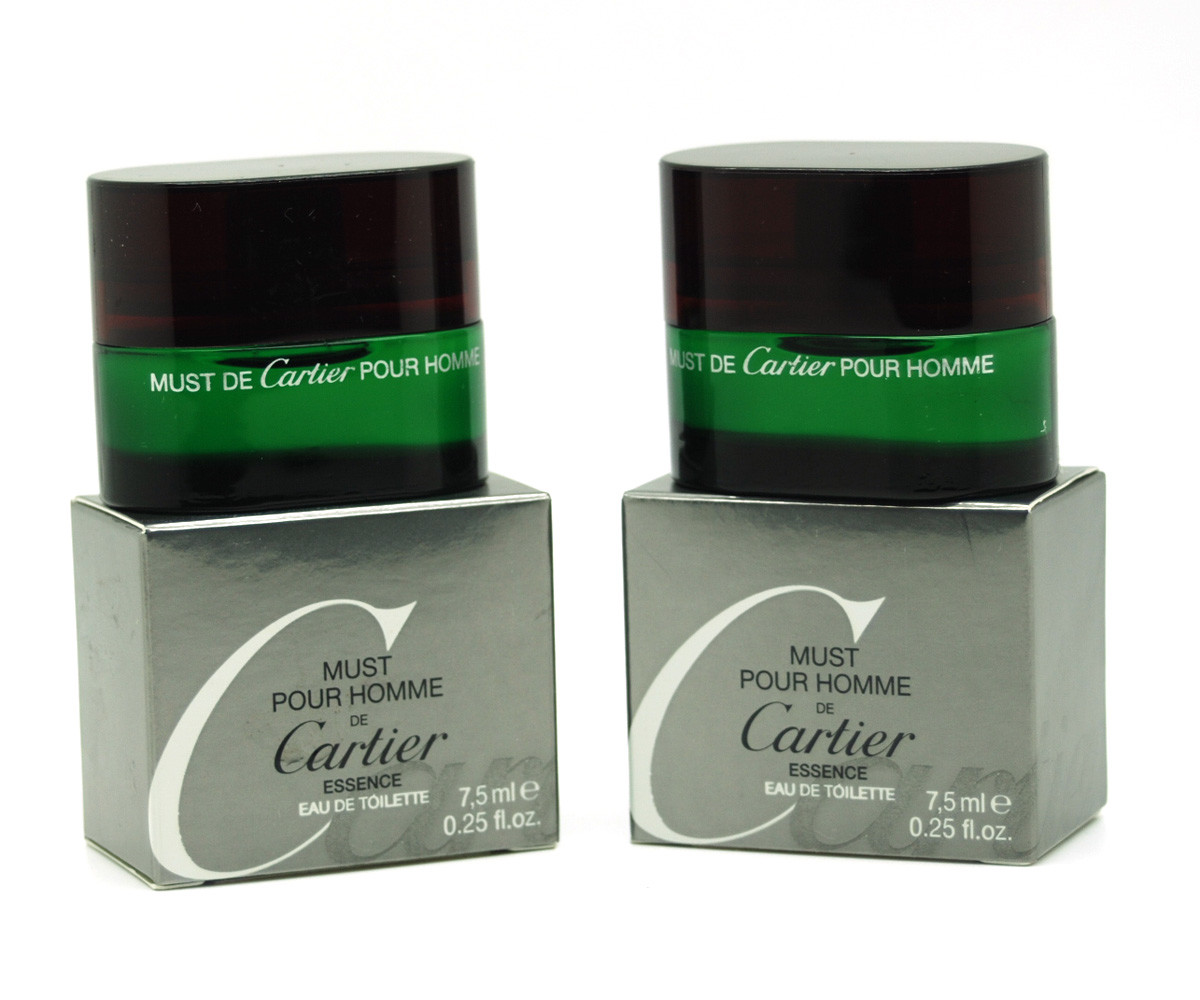 Must Pour Homme De Cartier Essence 7.5 ml 0.25 oz EDT Splash Mini