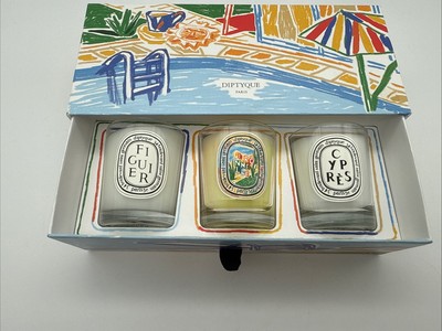diptyque Legende Du Nord Set of Three Candles 3 X 2.4 Oz for sale