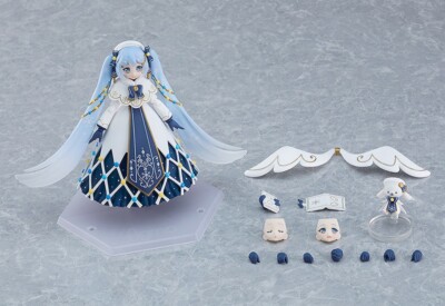 Max Factory figma Snow Miku Glowing Snow Ver. 2021 Action Figure