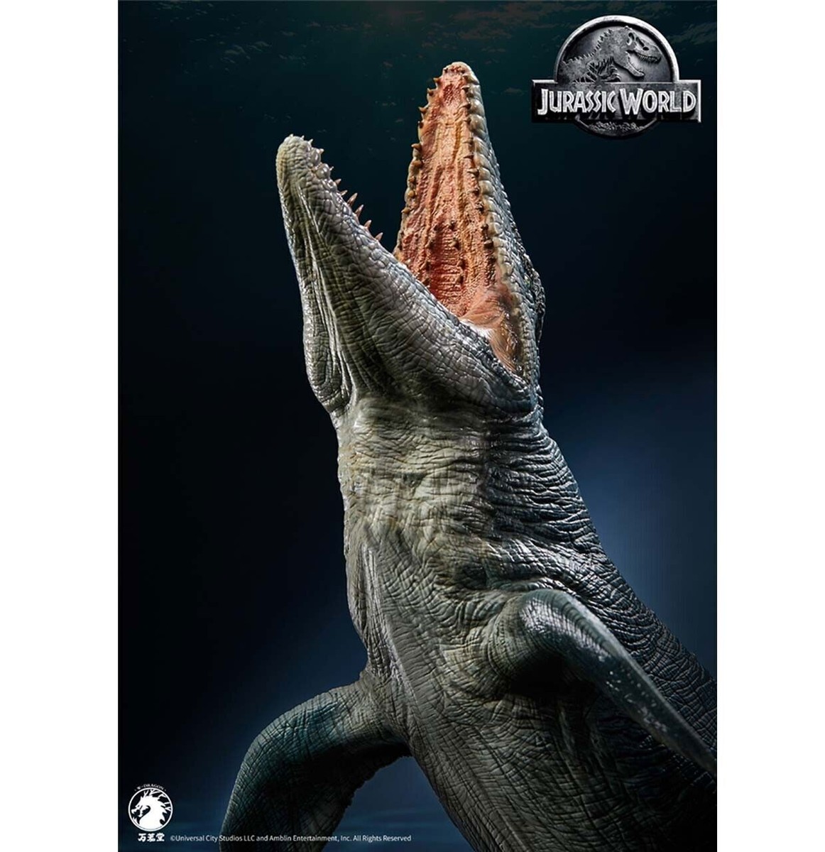 w-dragon Jurassic World Mosasaurus 1/35 Collection Statue Model