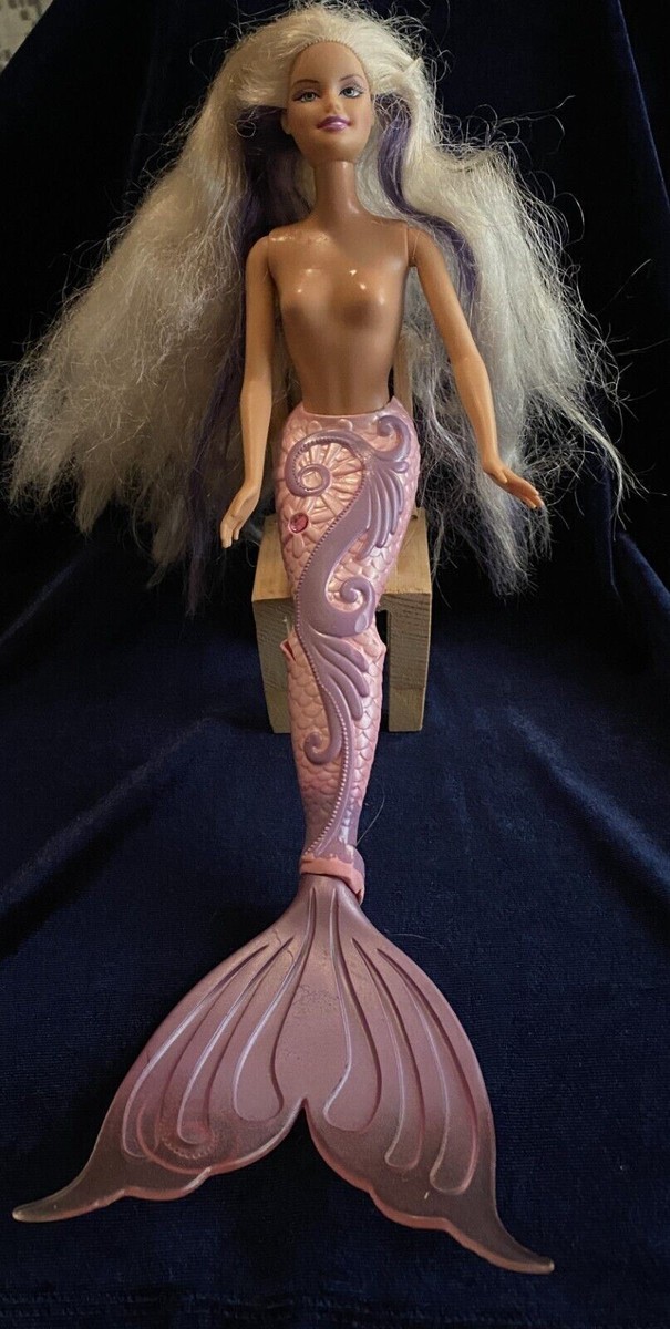 Barbie 2002 (1998) Mattel China ~ Mermaid w/Tail Plat/Purple Hair
