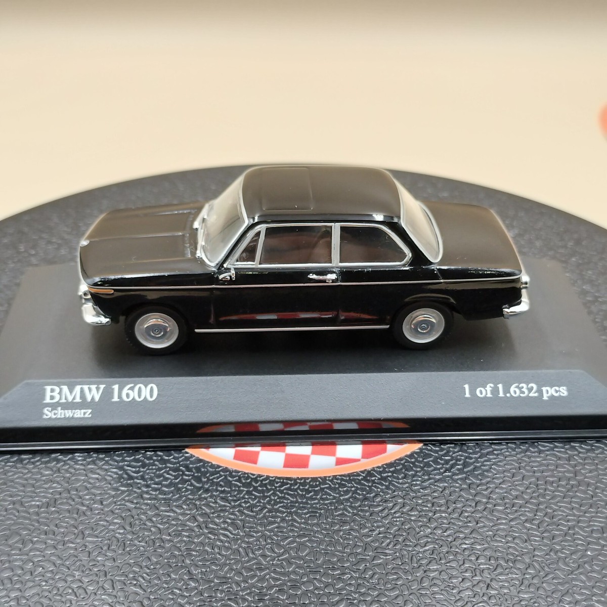 MINICHAMPS 1/43 BMW 1600/2 1966 BLACK Diecast 430022108 | eBay