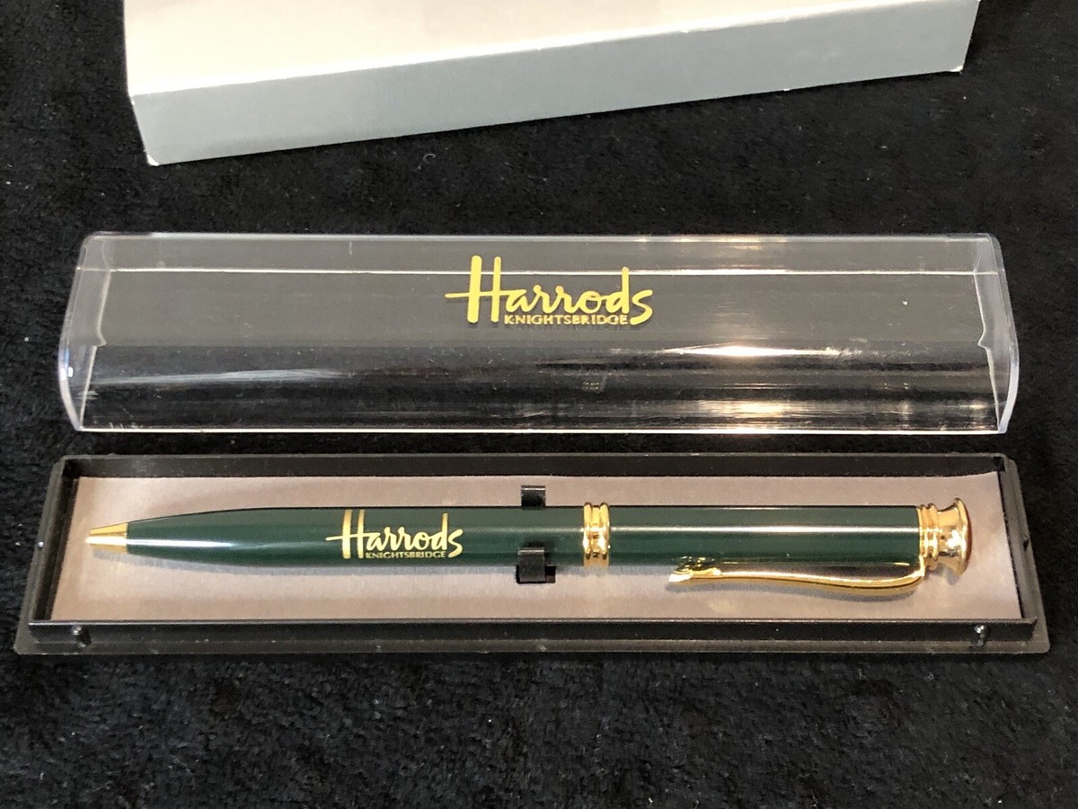 HARRODS KNIGHTSBRIDGE LONDON GOLD TOP - Luxury Vintage Limited