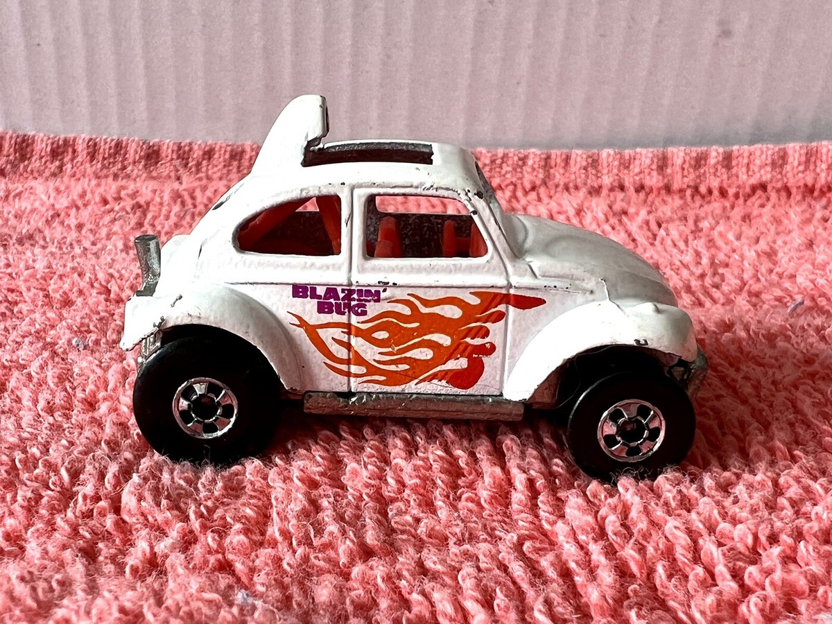 Hot Wheels 1983 Volkswagen VW Blazin' Bug Car w/Flames FREE