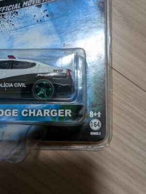 Greenlight Fast & Furious Rio Police Dodge Charger Chase Scale: 1