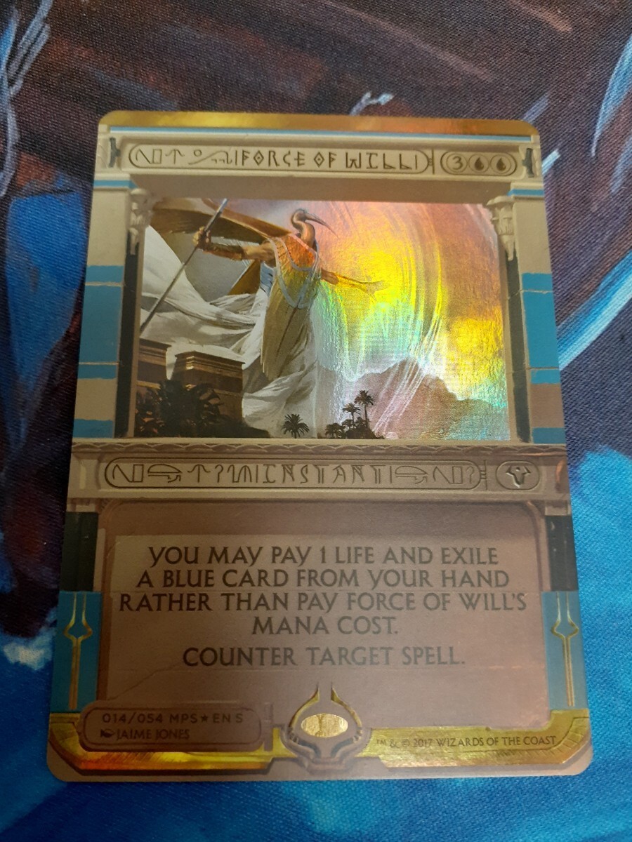 MTG MPS 意志の力 マスターピース FOIL Foil】《意志の力/Force of