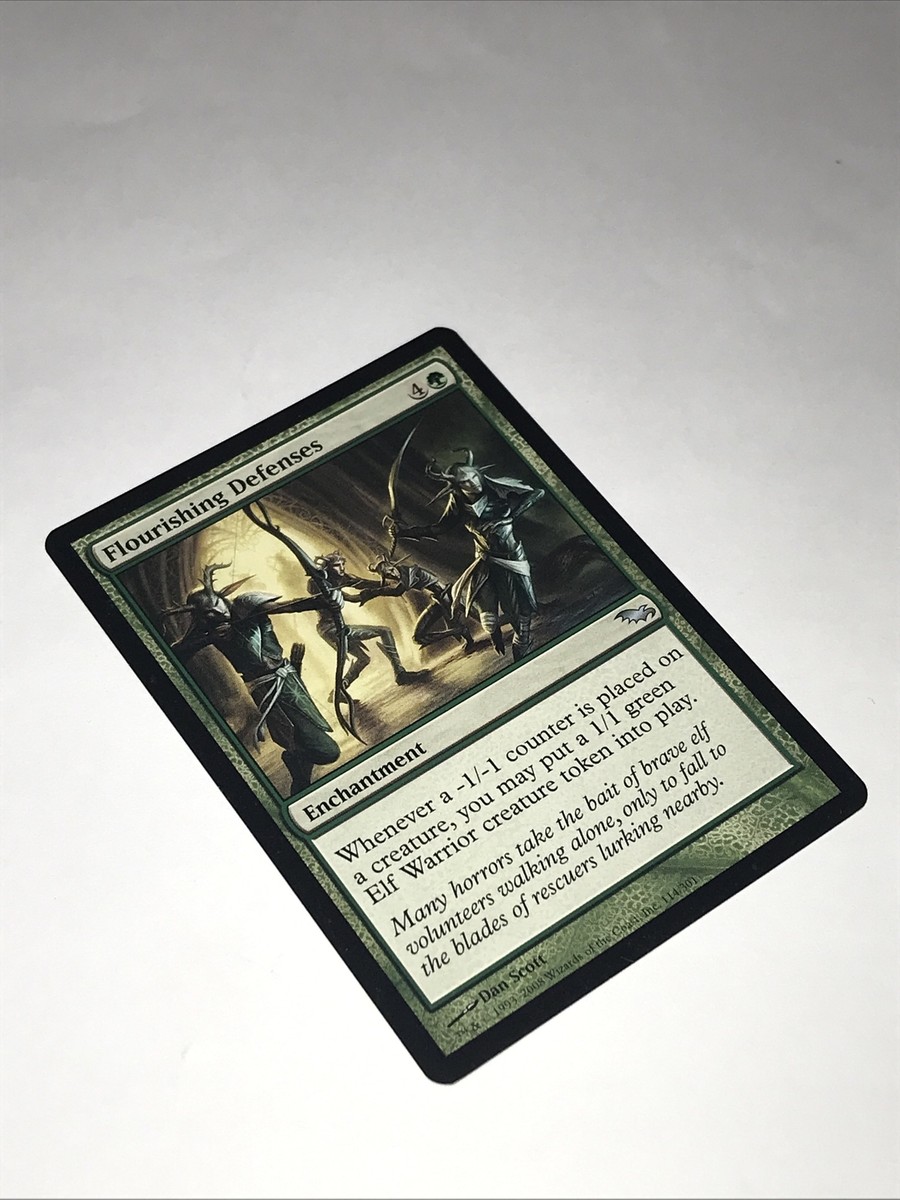 MTG EN 栄華の防衛/Flourishing Defenses 4枚まとめ売 Flourishing