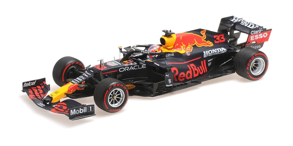 1/18 Red Bull RB16B Honda Winner Dutch Max V #33 GP 2021 By