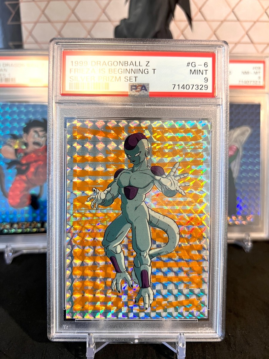 ⭐️ 1999 DRAGON BALL Z FRIEZA SERIES 3 #G6 PSA 9 MINT CARD