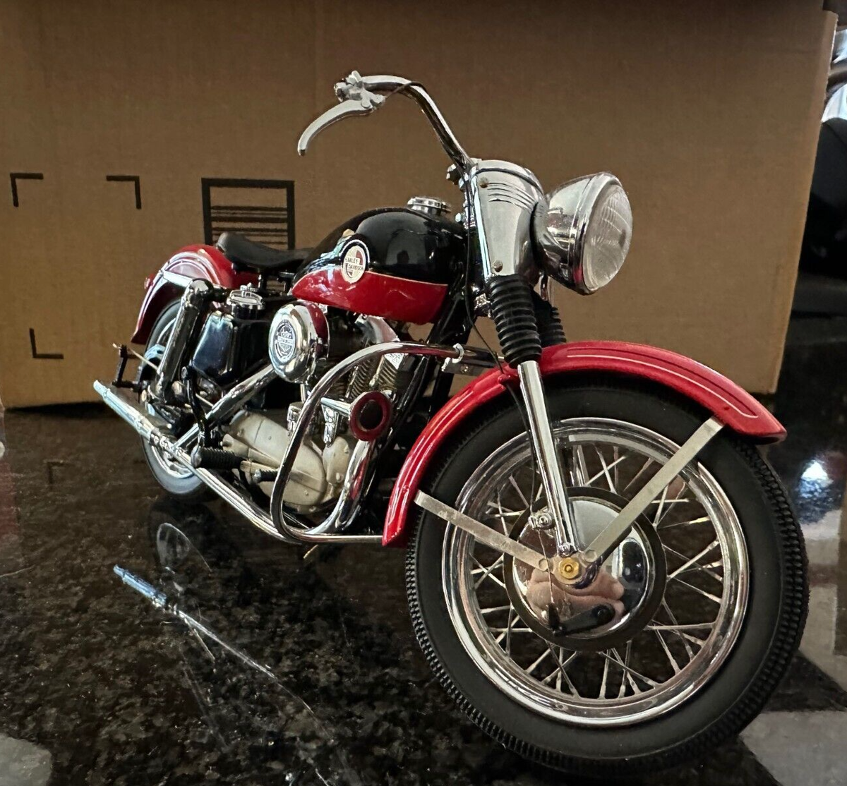 Harley Davidson 1957 XL Sportster Franklin Mint Precision Models